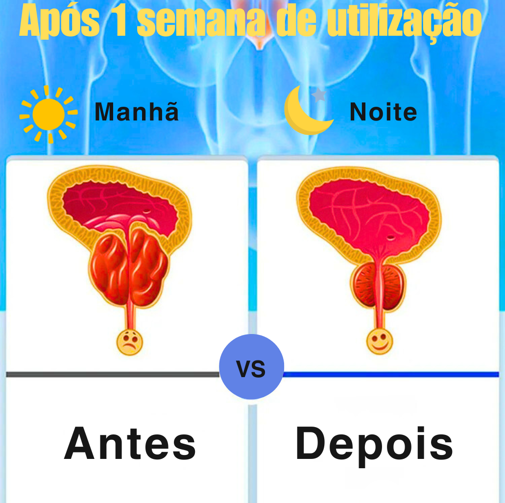 Cuidados com a próstata (Inalador de terapia nasal)