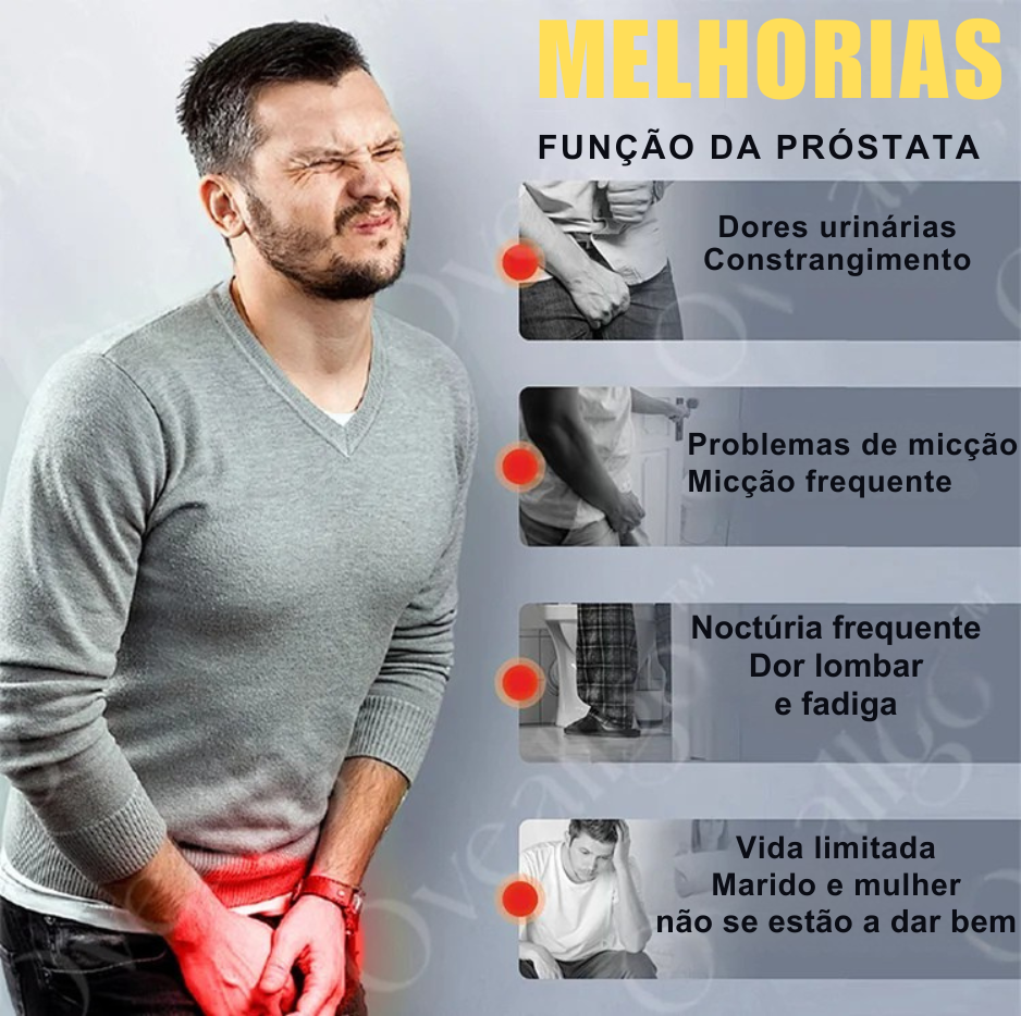 Cuidados com a próstata (Inalador de terapia nasal)