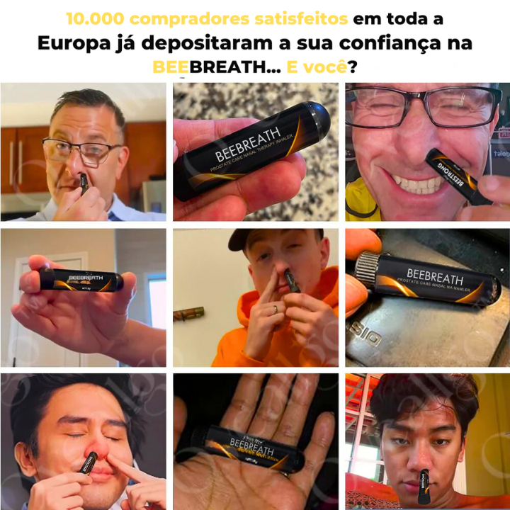 Cuidados Com a Próstata Inalador de Terapia Nasal